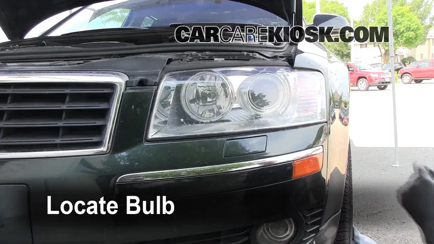2004 Audi A8 Quattro L 4.2L V8 Lights Daytime Running Light (replace bulb)